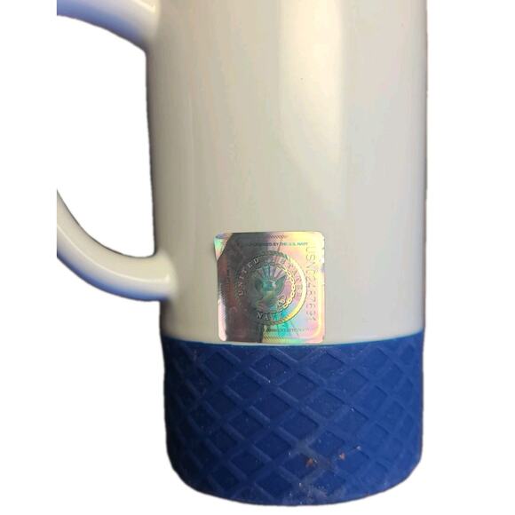 U.S. Navy Emblem Coffee Mug Large 15 oz. White Coffee Cup Officially Licensed - Picture 4 of 7
